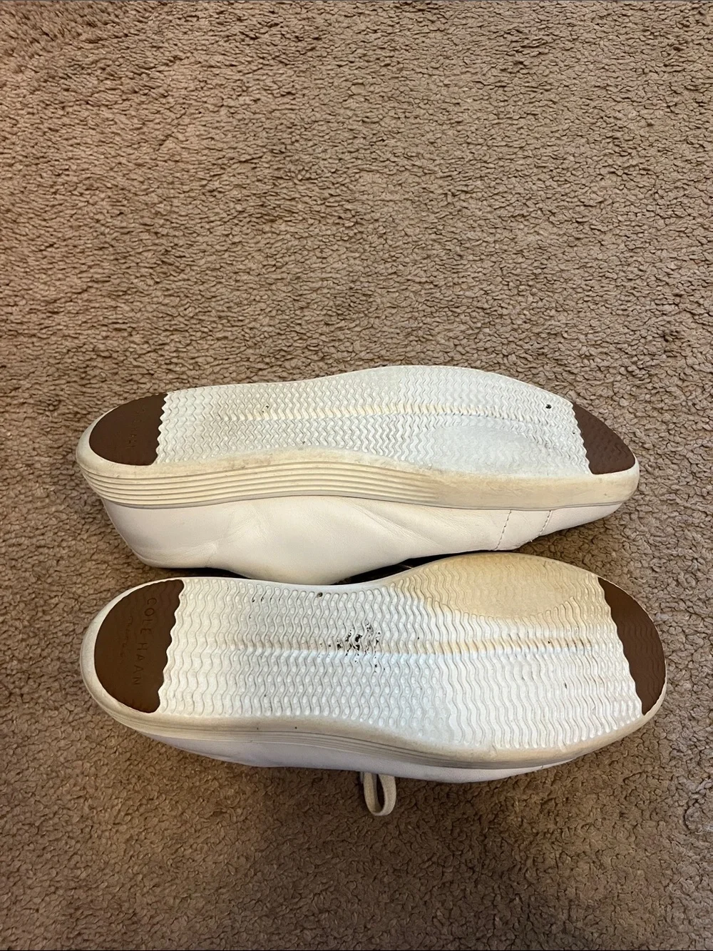 Cole Haan White Leather Women's Sneakers